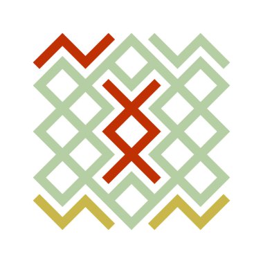 Asemic Glyph writing hieroglyph imitation abstract illustration