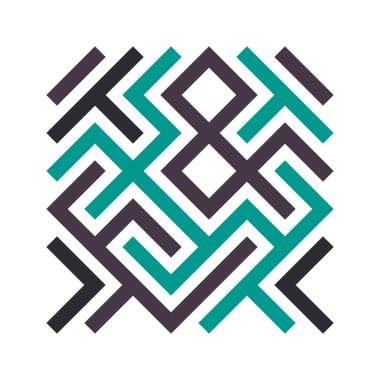 Asemic Glyph writing hieroglyph imitation abstract illustration