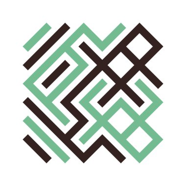 Asemic Glyph writing hieroglyph imitation abstract illustration