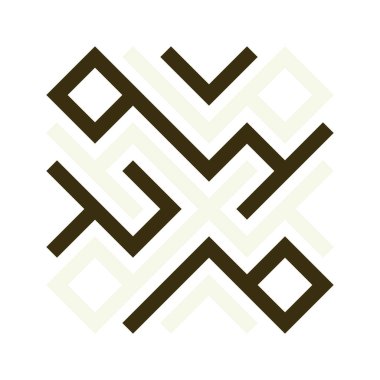 Asemic Glyph writing hieroglyph imitation abstract illustration