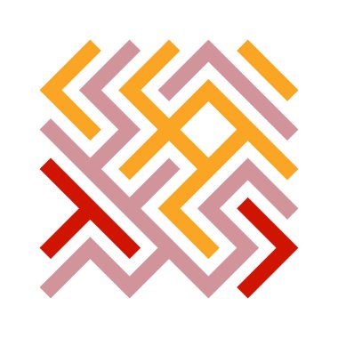 Asemic Glyph writing hieroglyph imitation abstract illustration