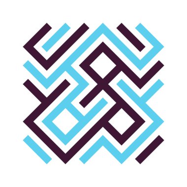 Asemic Glyph writing hieroglyph imitation abstract illustration