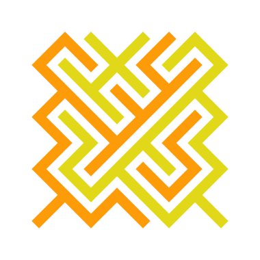 Asemic Glyph writing hieroglyph imitation abstract illustration