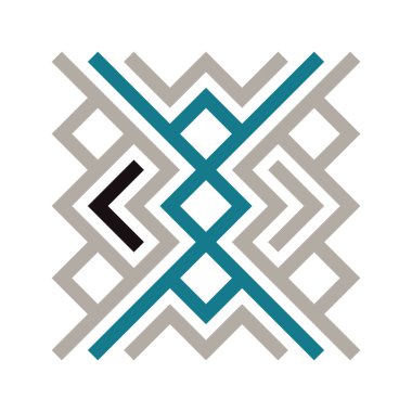 Asemic Glyph writing hieroglyph imitation abstract illustration