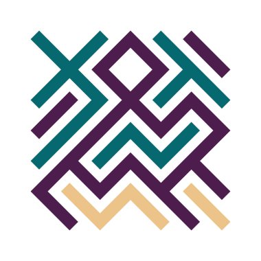 Asemic Glyph writing hieroglyph imitation abstract illustration