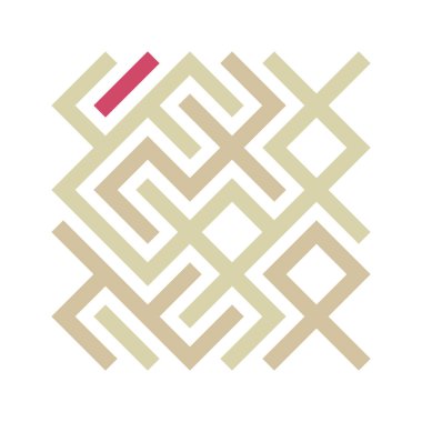 Asemic Glyph writing hieroglyph imitation abstract illustration