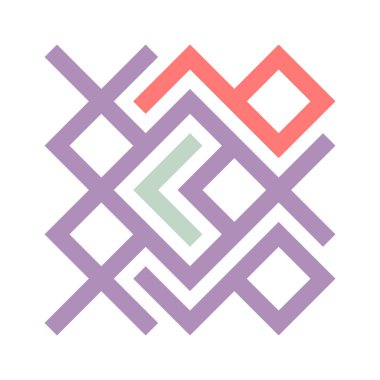 Asemic Glyph writing hieroglyph imitation abstract illustration