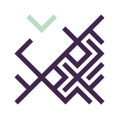 Asemic Glyph writing hieroglyph imitation abstract illustration