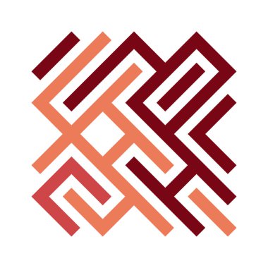 Asemic Glyph writing hieroglyph imitation abstract illustration