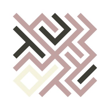 Asemic Glyph writing hieroglyph imitation abstract illustration