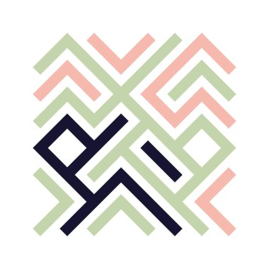 Asemic Glyph writing hieroglyph imitation abstract illustration