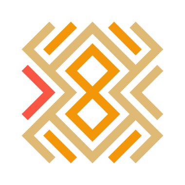 Asemic Glyph writing hieroglyph imitation abstract illustration