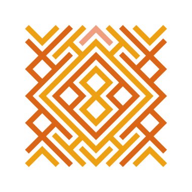 Asemic Glyph writing hieroglyph imitation abstract illustration