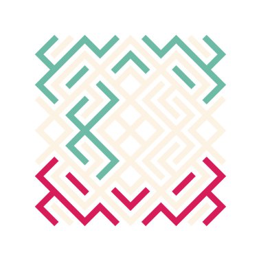 Asemic Glyph writing hieroglyph imitation abstract illustration