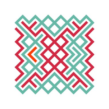 Asemic Glyph writing hieroglyph imitation abstract illustration