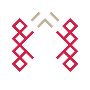 Asemic Glyph writing hieroglyph imitation abstract illustration