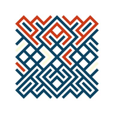 Asemic Glyph writing hieroglyph imitation abstract illustration