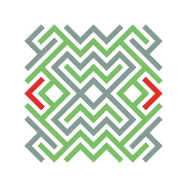 Asemic Glyph writing hieroglyph imitation abstract illustration