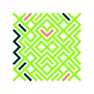 Asemic Glyph writing hieroglyph imitation abstract illustration