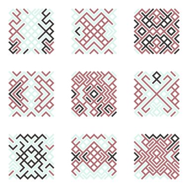 Asemic Glyph writing hieroglyph imitation abstract illustration