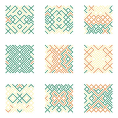 Asemic Glyph writing hieroglyph imitation abstract illustration