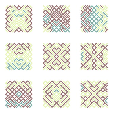 Asemic Glyph writing hieroglyph imitation abstract illustration