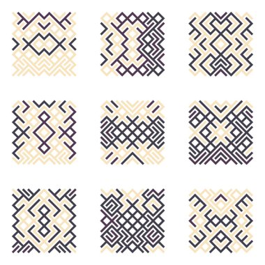 Asemic Glyph writing hieroglyph imitation abstract illustration