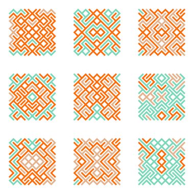 Asemic Glyph writing hieroglyph imitation abstract illustration