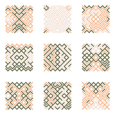 Asemic Glyph writing hieroglyph imitation abstract illustration