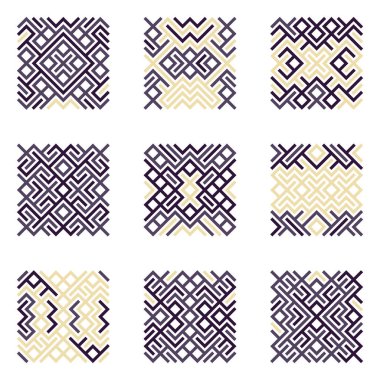 Asemic Glyph writing hieroglyph imitation abstract illustration