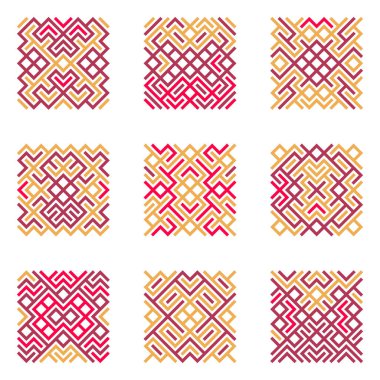 Asemic Glyph writing hieroglyph imitation abstract illustration