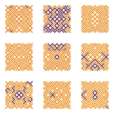 Asemic Glyph writing hieroglyph imitation abstract illustration