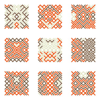 Asemic Glyph writing hieroglyph imitation abstract illustration