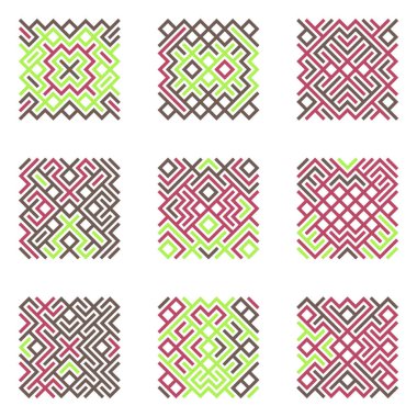 Asemic Glyph writing hieroglyph imitation abstract illustration