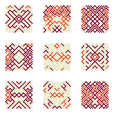 Asemic Glyph writing hieroglyph imitation abstract illustration