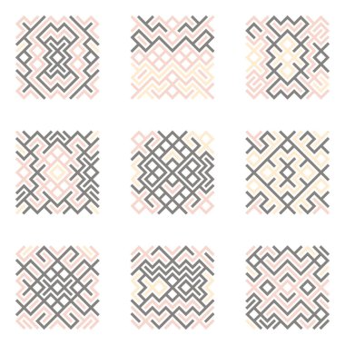 Asemic Glyph writing hieroglyph imitation abstract illustration