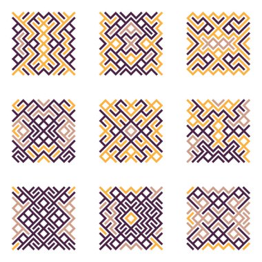 Asemic Glyph writing hieroglyph imitation abstract illustration