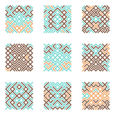 Asemic Glyph writing hieroglyph imitation abstract illustration