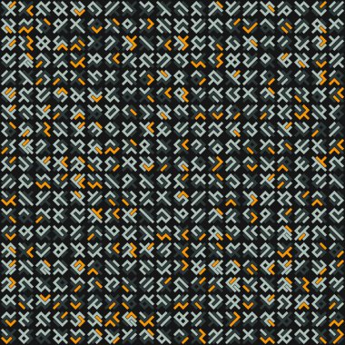 Asemic Glyph writing hieroglyph imitation abstract illustration