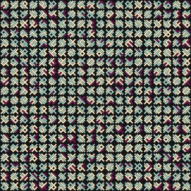 Asemic Glyph writing hieroglyph imitation abstract illustration