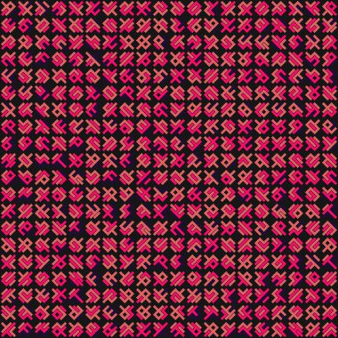 Asemic Glyph writing hieroglyph imitation abstract illustration