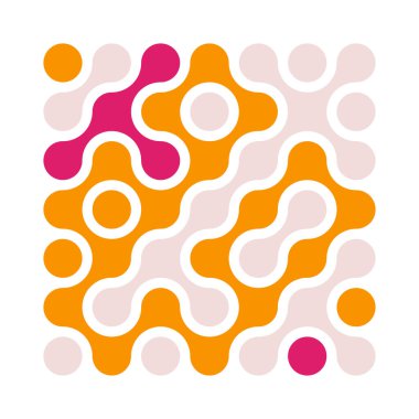 Asemic Glyph writing hieroglyph imitation abstract illustration