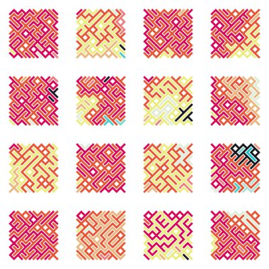 Asemic Glyph writing hieroglyph imitation abstract illustration