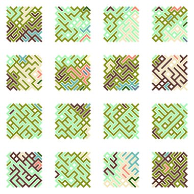 Asemic Glyph writing hieroglyph imitation abstract illustration