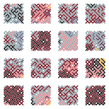 Asemic Glyph writing hieroglyph imitation abstract illustration