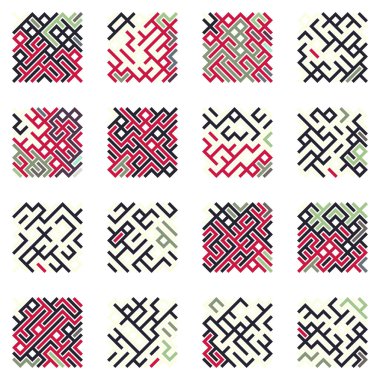 Asemic Glyph writing hieroglyph imitation abstract illustration