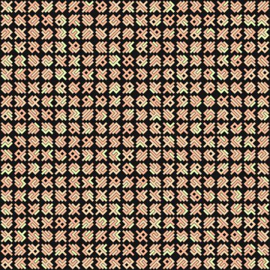 Asemic Glyph writing hieroglyph imitation abstract illustration