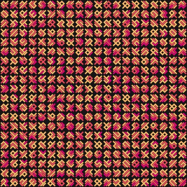 Asemic Glyph writing hieroglyph imitation abstract illustration