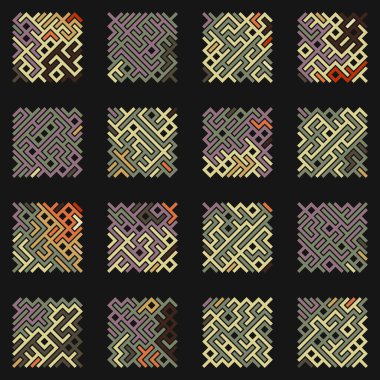 Asemic Glyph writing hieroglyph imitation abstract illustration