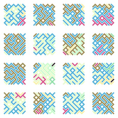 Asemic Glyph writing hieroglyph imitation abstract illustration